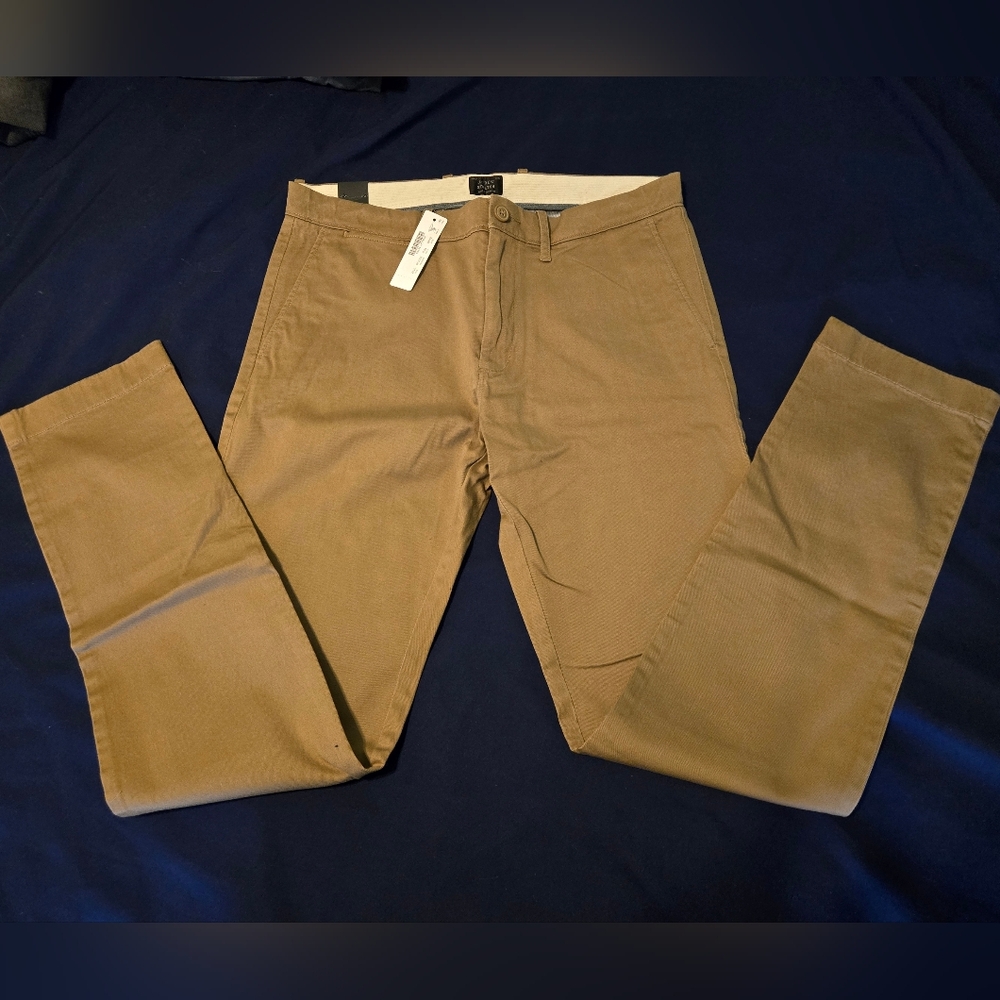 J. Crew Men's Khaki Chinos
